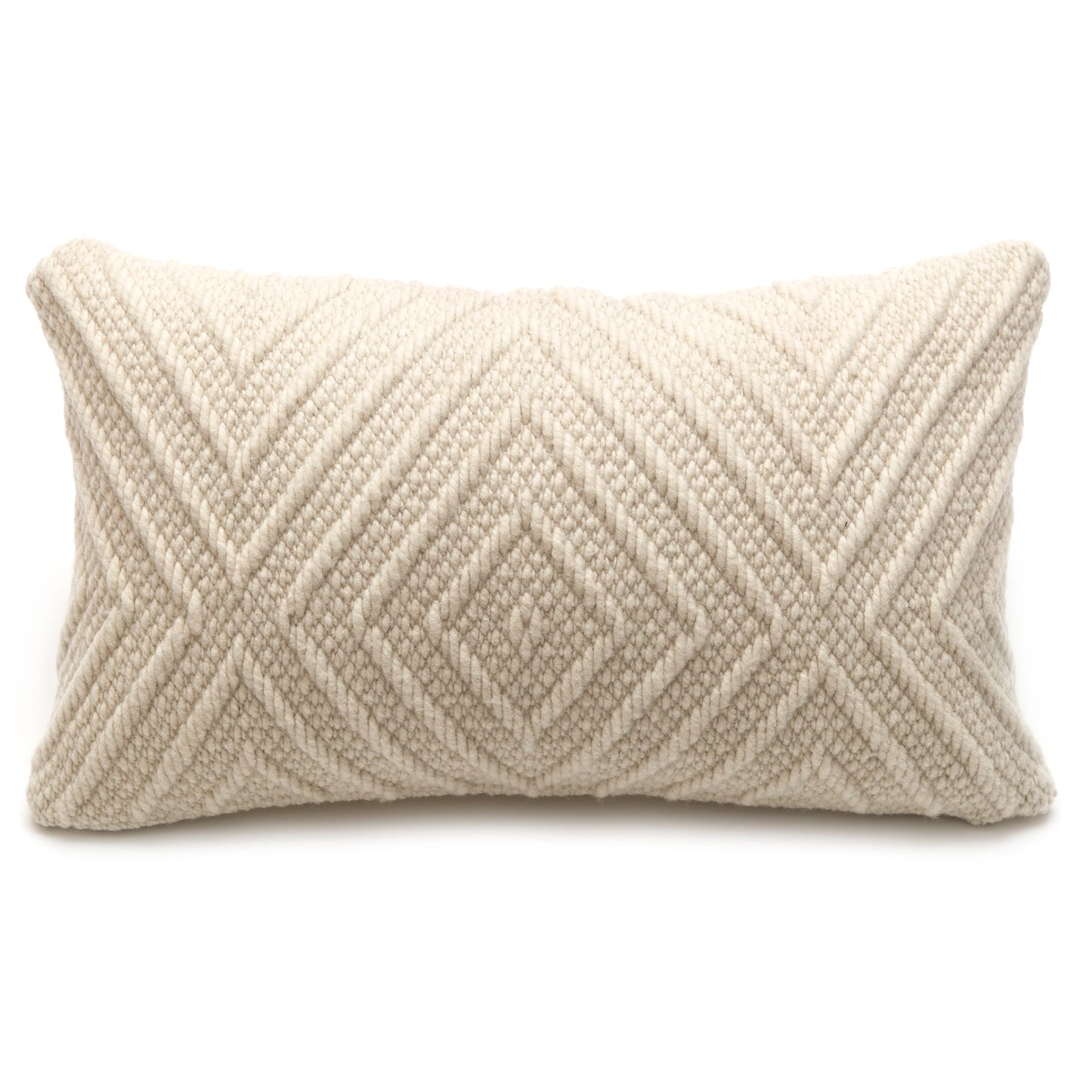 Intiearth Tierra Diamond lumbar Pillow Sand