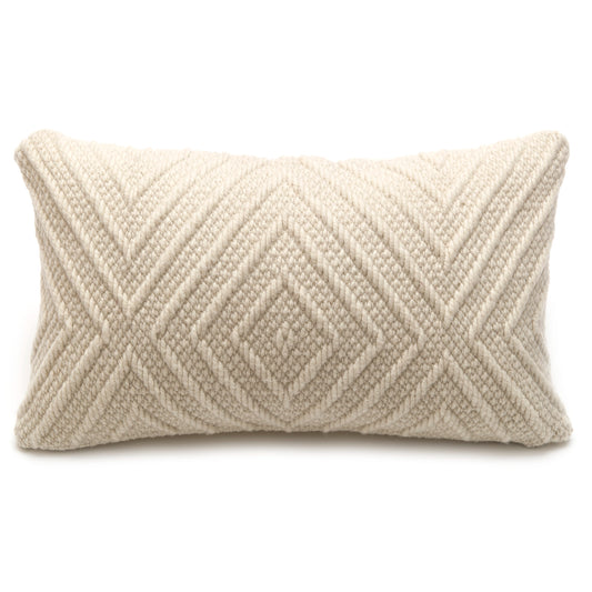 Intiearth Tierra Diamond lumbar Pillow Sand